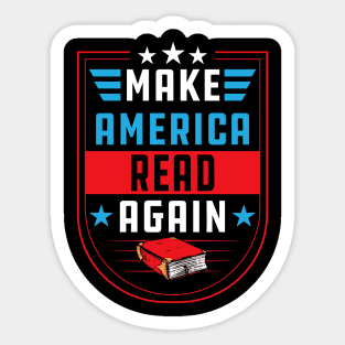 Make America Read Again Sticker